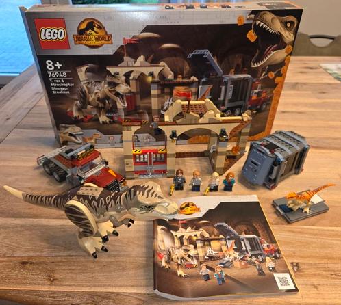 Lego Jurassic Park World Dominion Dino 76948 T-Rex, Kinderen en Baby's, Speelgoed | Duplo en Lego, Zo goed als nieuw, Lego, Complete set