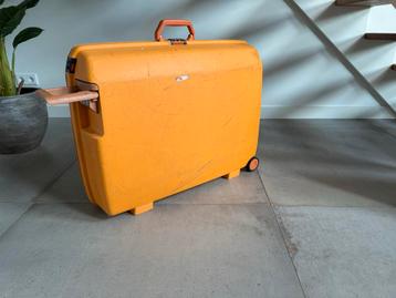 Samsonite Reiskoffer Oranje Vintage beschikbaar voor biedingen