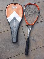 2 Mooie Dunlop Squash Rackets  i.z.g.st, Sport en Fitness, Squash, Ophalen of Verzenden, Zo goed als nieuw, Racket, Met hoes
