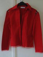 Prachtige warmrode sexy blouse van COTTONADE, 36-38 snazzeys, Kleding | Dames, Blouses en Tunieken, Maat 38/40 (M), Verzenden