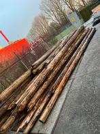 Oude grenen balken / gebinten zeer mooi 200m1 totaal