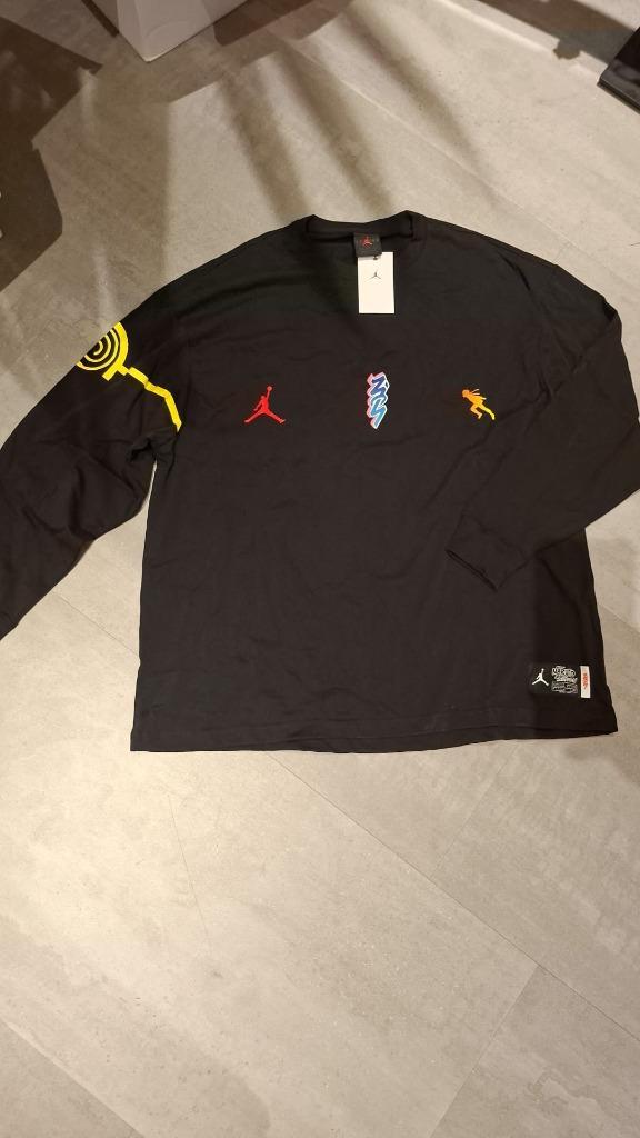 Jordan x Naruto longsleeve – zwart – XXL – nieuw met kaartje, Kleding | Heren, Truien en Vesten, Nieuw, Overige maten, Zwart, Ophalen of Verzenden