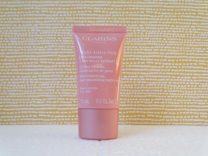 Clarins Multi-Active Nuit nachtcrème 15ml, Sieraden, Tassen en Uiterlijk, Uiterlijk | Gezichtsverzorging, Nieuw, Verzorging, Gehele gezicht