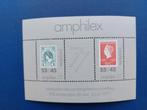 Postzegel NL 1977 PF Blok Amphilex zegels 11-06, Postzegels en Munten, Postzegels | Nederland, Ophalen of Verzenden, Na 1940, Postfris
