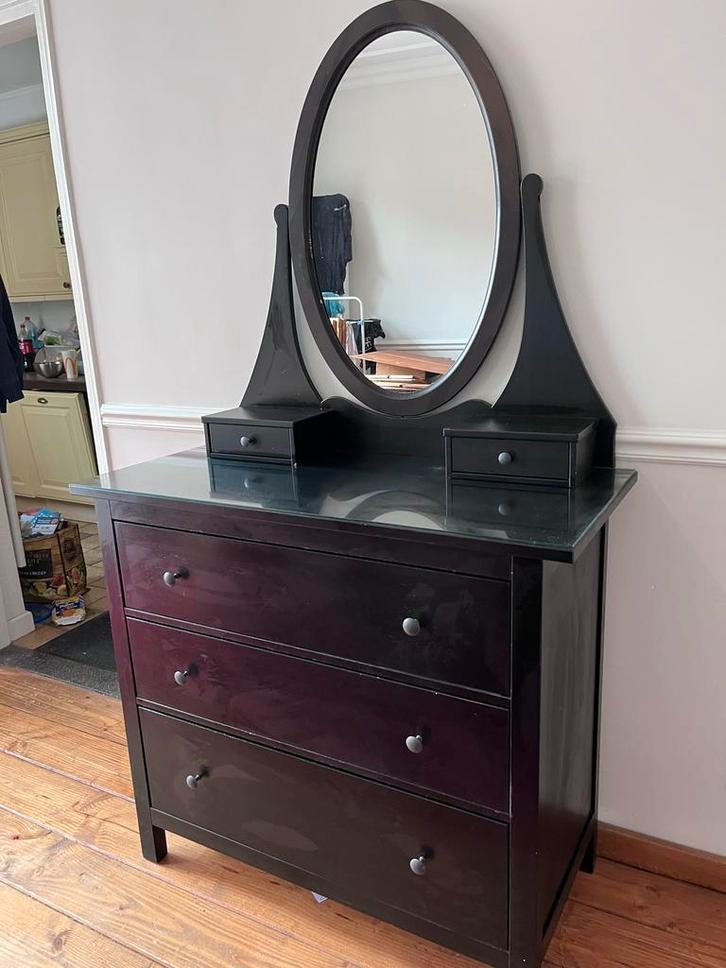 Ikea Kaptafel gecombineerd met Kast - Gebruikt, Huis en Inrichting, Tafels | Kaptafels, Gebruikt, 100 tot 150 cm, 50 tot 100 cm