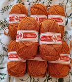 8 bollen Durable Brilliant oranje/koper, Hobby en Vrije tijd, Breien en Haken, Verzenden, Nieuw, Breien of Haken, Wol of Garen