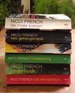 6 x thrillers Nicci French, Gelezen, Ophalen of Verzenden, Nicci French