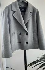 Opus, grijze jas maat 36. Met wol., Kleding | Dames, Jassen | Winter, Ophalen of Verzenden, Zo goed als nieuw, Maat 36 (S), Grijs