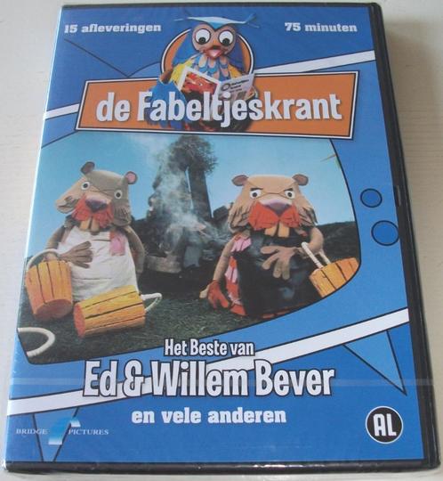 Dvd *** FABELTJESKRANT *** Ed & Willem Bever *NIEUW*, Cd's en Dvd's, Dvd's | Kinderen en Jeugd, Nieuw in verpakking, Tv fictie
