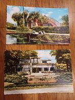 2 oude ansichtkaarten Drachten: Dwarsvaart & Hotel Vreewijk, Ophalen of Verzenden