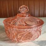 Persglas koek of bonbonschaal, Antiek en Kunst, Antiek | Glas en Kristal, Ophalen of Verzenden