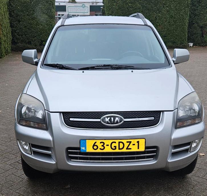 Kia Sportage 2.0 2WD 2008 Grijs Apk tot 19-12-2026 NAP, Auto's, Kia, Particulier, Sportage, Benzine, D, SUV of Terreinwagen, Handgeschakeld