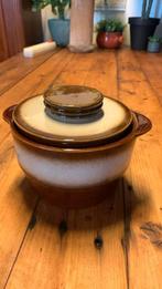 vintage dekschaal, Gerzit, Huis en Inrichting, Keuken | Servies, Ophalen of Verzenden, Overige stijlen, Aardewerk, Schaal of Schalen