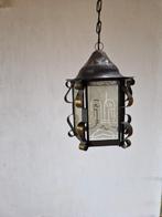 Amsterdamse school art deco hal lantaarn. , Huis en Inrichting, Onbekend, Ophalen of Verzenden, Glas, Onbekend