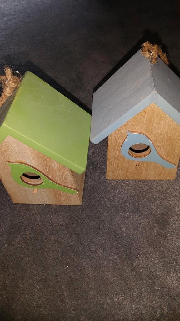 2 Decoratieve Vogelhuisjes voor Kinderkamer (nog één), Kinderen en Baby's, Kinderkamer | Inrichting en Decoratie, Zo goed als nieuw
