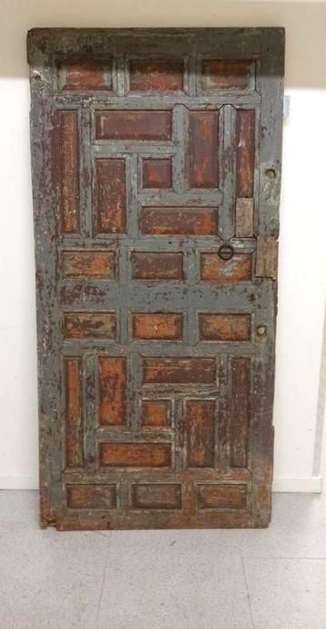 Vintage Marokkaanse deur, 191 cm x 92 cm beschikbaar voor biedingen