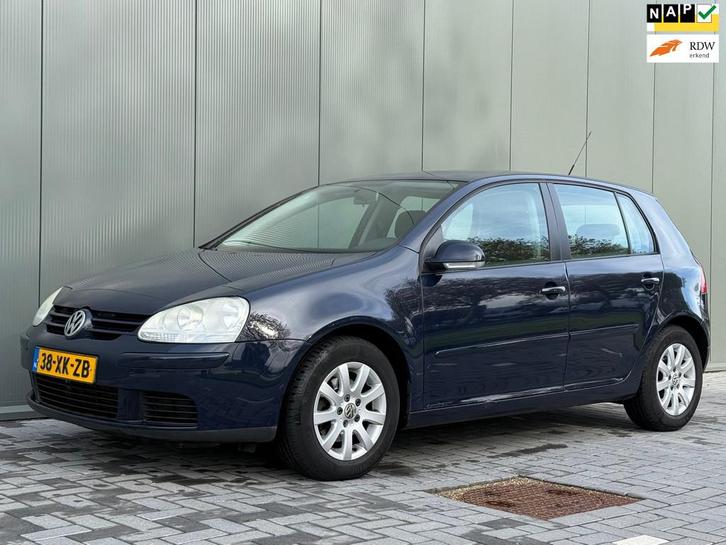 Volkswagen Golf 1.4 Optive 4, Nap, Airco, 1Ste eig, New APK, Auto's, Volkswagen, Bedrijf, Te koop, Golf, ABS, Airbags, Airconditioning