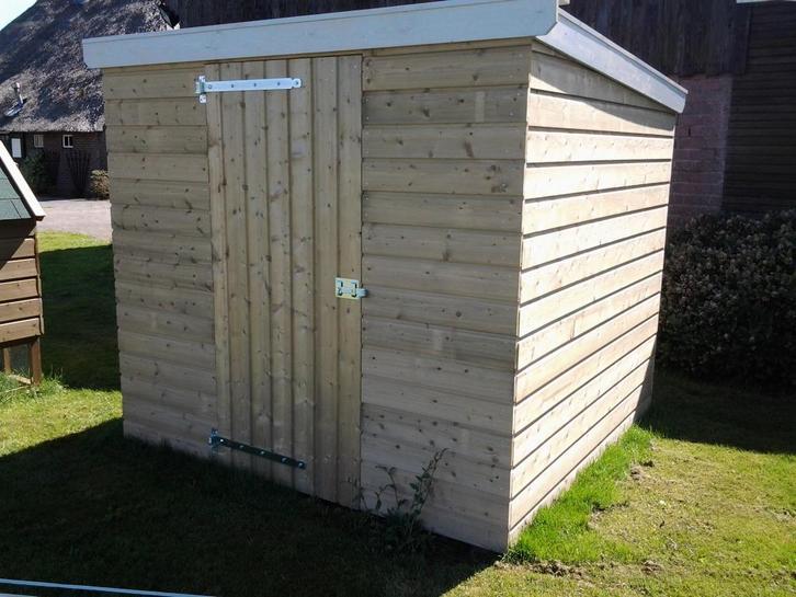 Nieuw tuinhuisje /tuinschuurtje, Tuin en Terras, Tuinhuizen, Nieuw, Tuinhuis, Hout, Minder dan 250 cm, 200 tot 400 cm, Zonder ramen