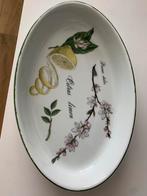 Apilco Elysian Garden vintage ovenschaal, Huis en Inrichting, Keuken | Servies, Gebruikt, Ophalen of Verzenden, Schaal of Schalen