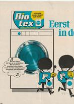 Retro reclame 1971 Biotex wasmiddel eerst in de voorwas, Verzamelen, Verzenden, Overige typen