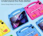 Tablethoes tablet-hoes blauw roze Ipad air pro 11 2018-2022, Computers en Software, Tablet-hoezen, 11 inch, Nieuw, Bescherming voor- en achterkant