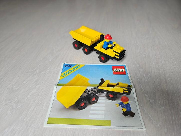 Lego Legoland 6652 Construction Truck, Kinderen en Baby's, Speelgoed | Duplo en Lego, Gebruikt, Lego, Complete set, Ophalen of Verzenden