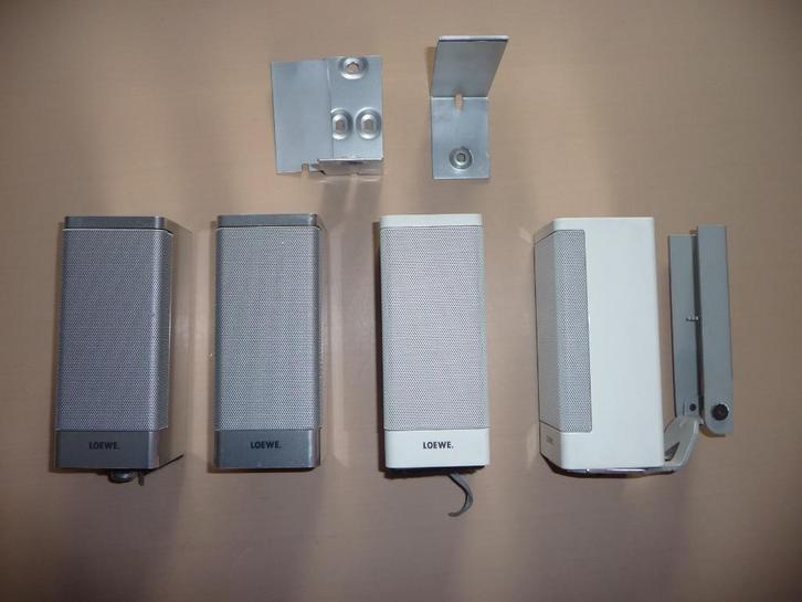 loewe luidsprekers  + subwoofer, Audio, Tv en Foto, Luidsprekers, Gebruikt, Complete surroundset, 120 watt of meer, Overige merken