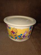Vintage winnie the pooh rond tupperware bakje, Huis en Inrichting, Keuken | Tupperware, Ophalen of Verzenden, Gebruikt, Geel, Overige typen