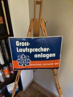 lot van 12 oude emaille borden,schildjes, liefst in 1 koop., Ophalen, Gebruikt, Reclamebord