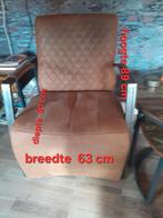 2 Fauteuils, Huis en Inrichting, Fauteuils, Ophalen of Verzenden, Gebruikt, 75 tot 100 cm, 50 tot 75 cm
