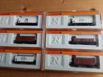 Arnold (n): 6 goederenwagons, Hobby en Vrije tijd, Modeltreinen | N-Spoor, Arnold, Gebruikt, Gelijkstroom, Verzenden