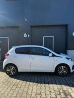 Peugeot 108 met cabrio dak en zeer zuinig!!, Voorwielaandrijving, Stof, Zwart, 4 stoelen