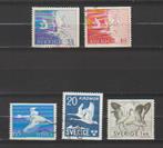 Zweden / vogels 1, Postzegels en Munten, Postzegels | Europa | Scandinavië, Zweden, Verzenden, Gestempeld