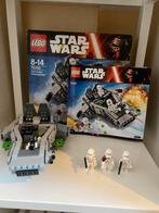 Lego Star Wars 75100 First Order Snowspeeder, Ophalen of Verzenden, Zo goed als nieuw, Complete set, Lego