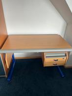 Mooi bureau, merk Moll en in hoogte en schuinte verstelbaar., Huis en Inrichting, Bureaus, Ophalen, In hoogte verstelbaar, Gebruikt