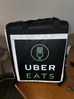 Uber Eats Bezorgtas - Zwart, Ophalen of Verzenden, Zo goed als nieuw, Overige merken, Waterdicht