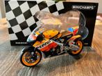 Minichamps Nicky Hayden MotoGP Repsol Honda #1 1/2, Hobby en Vrije tijd, Motor, Ophalen of Verzenden, 1:9 t/m 1:12, Zo goed als nieuw