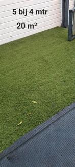 Degelijke kunstgrasmat 5x4 mtr, Tuin en Terras, Gras en Kunstgras, Ophalen, Zo goed als nieuw, 20 m² of meer