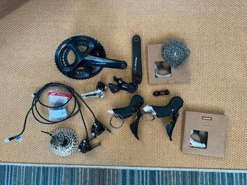Shimano 105 groepset 2x11 (gebruikt), Sport en Fitness, Wielrennen, Gebruikt, Overige typen, Ophalen of Verzenden