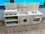Nieuw leuke stevige modderkeuken/speelkeuken steigerhout, Kinderen en Baby's, Speelgoed | Buiten | Zandbakken, Ophalen of Verzenden