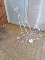 witte hangkandelaar, Huis en Inrichting, Woonaccessoires | Kandelaars en Kaarsen, Ophalen, Gebruikt, 25 tot 50 cm, Wit