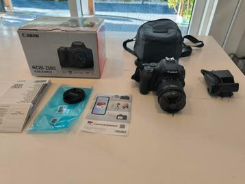  Canon EOS 250D + 18-55mm IS STM-ZGAN met bon Garantie beschikbaar voor biedingen