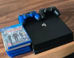 PS4 Pro 2TB + 2 Controllers + 7 Games, Spelcomputers en Games, Spelcomputers | Sony PlayStation 4, Ophalen of Verzenden, Zo goed als nieuw