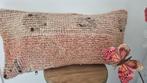 Berber kussen, marokkaans kussen roze, Huis en Inrichting, Woonaccessoires | Kussens, Verzenden, Nieuw, Vierkant
