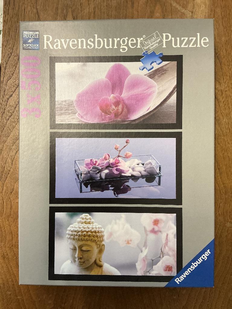 Ravensburger puzzel, Ophalen, 500 t/m 1500 stukjes, Zo goed als nieuw, Legpuzzel