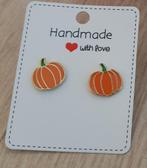 Halloween oorbellen, Sieraden, Tassen en Uiterlijk, Ophalen, Zo goed als nieuw, Overige materialen