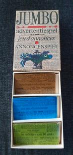 Vintage Jumbo Advertentiespel - Zeldzaam!, Hobby en Vrije tijd, Gezelschapsspellen | Kaartspellen, Een of twee spelers, Ophalen of Verzenden