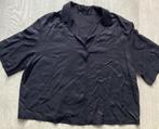 Zwart blouse maat XL, Ophalen of Verzenden, Zo goed als nieuw, Zwart, Halswijdte 43/44 (XL)