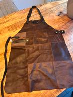 BBQ Schort bruin leer, Ophalen, Nieuw