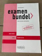 2021/2022 examenbundel vwo Nederlands, Nederlands, Ophalen of Verzenden, VWO, Zo goed als nieuw